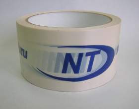 Скотч с логотипом компании NT